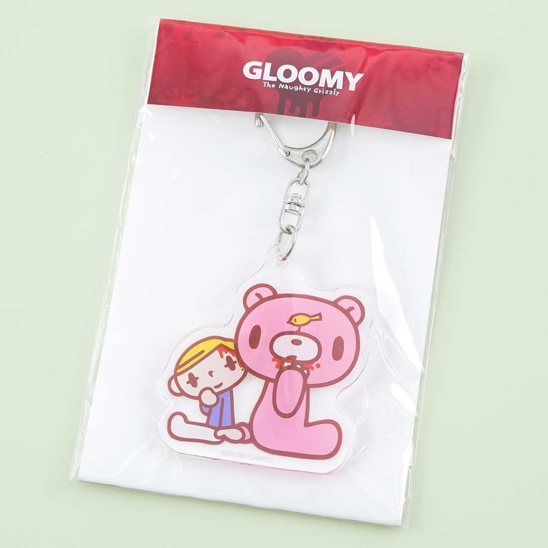 Gloomy Bear Birdy Acrylic Charm