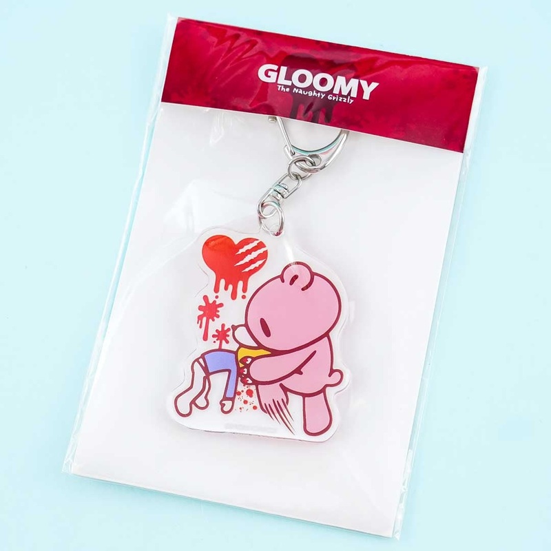 Gloomy Bear Playful Acrylic Charm