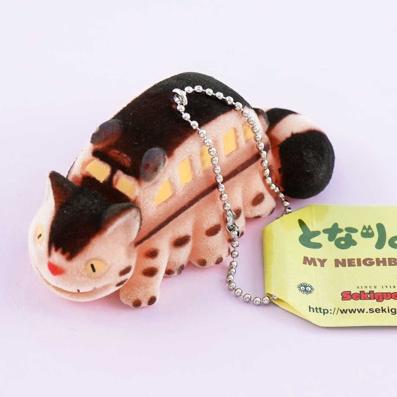 My Neighbor Totoro Fuzzy Charm - Catbus