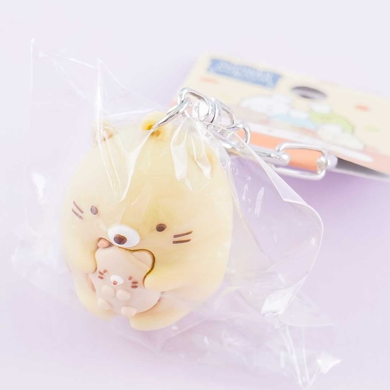 Sumikko Gurashi 3D Rubber Charm - Neko