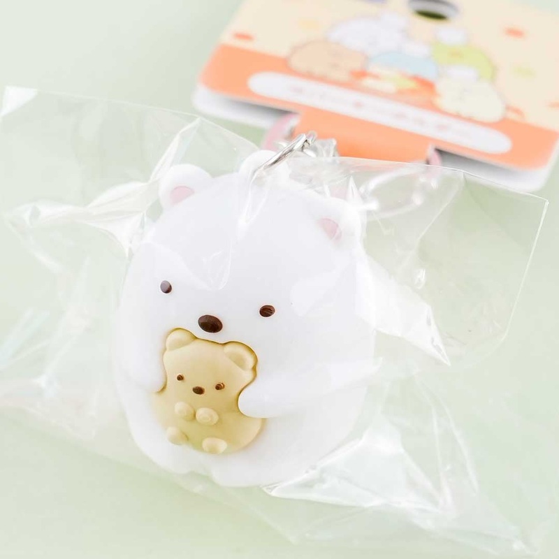 Sumikko Gurashi 3D Rubber Charm - Shirokuma