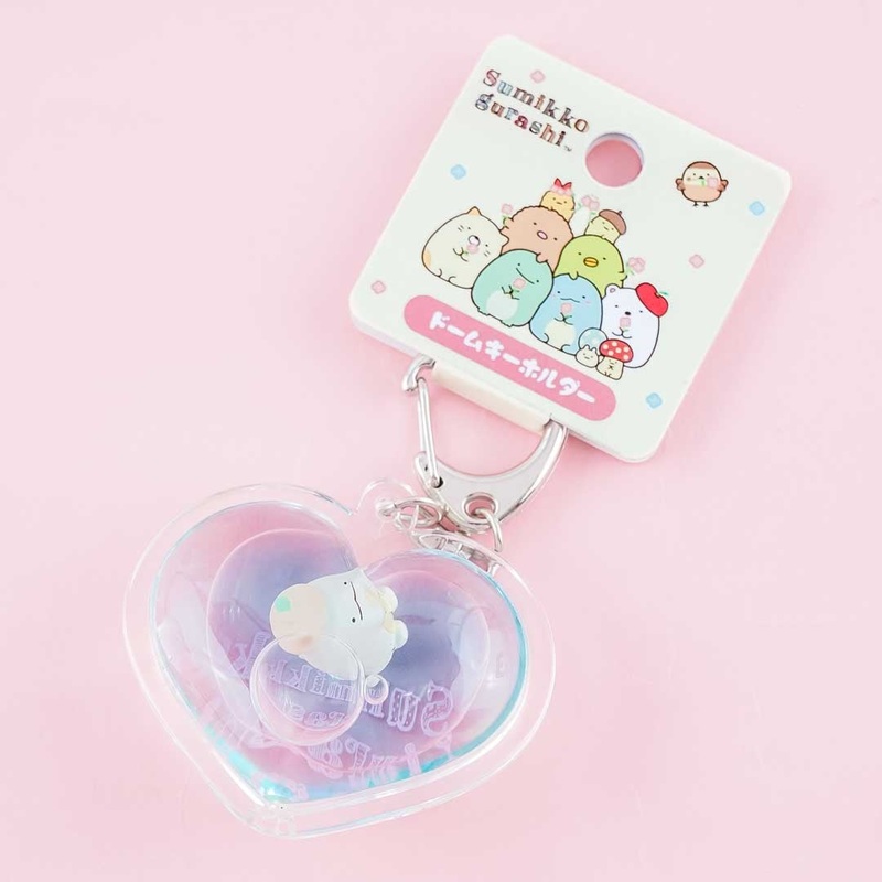 Sumikko Gurashi Colorful Heart Charm - Tokage