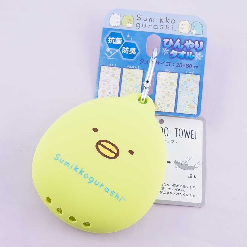 Sumikko Gurashi Cool Towel With Case - Penguin?