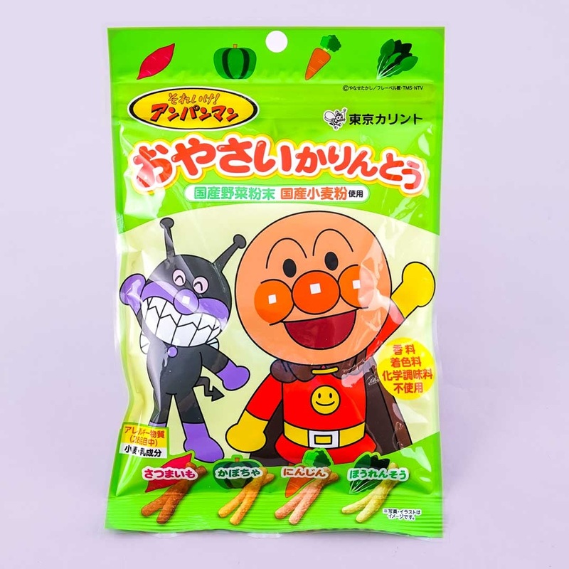 Anpanman Oyasai Karinto Stick Snacks - Vegetables