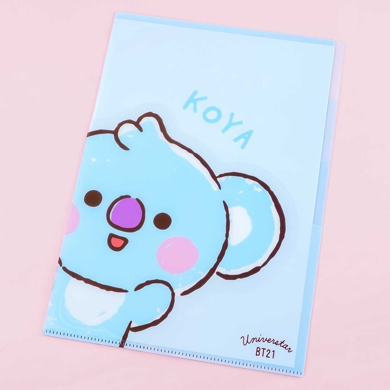 BT21 Die-cut A4 File Folder - Koya