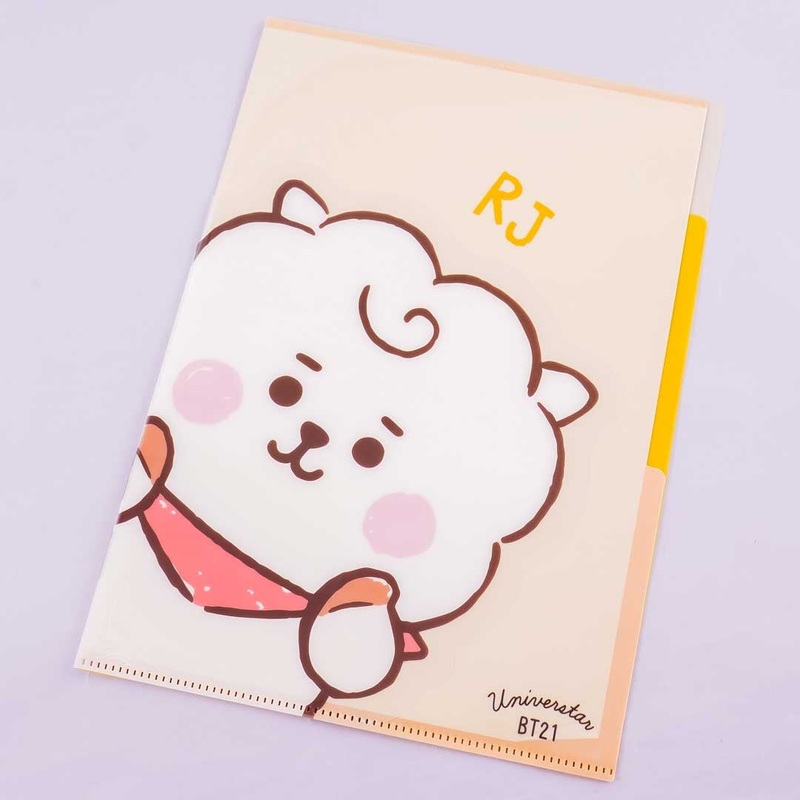BT21 Die-cut A4 File Folder - RJ