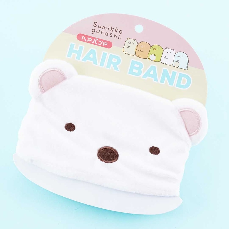 Sumikko Gurashi Fluffy Hairband - Shirokuma