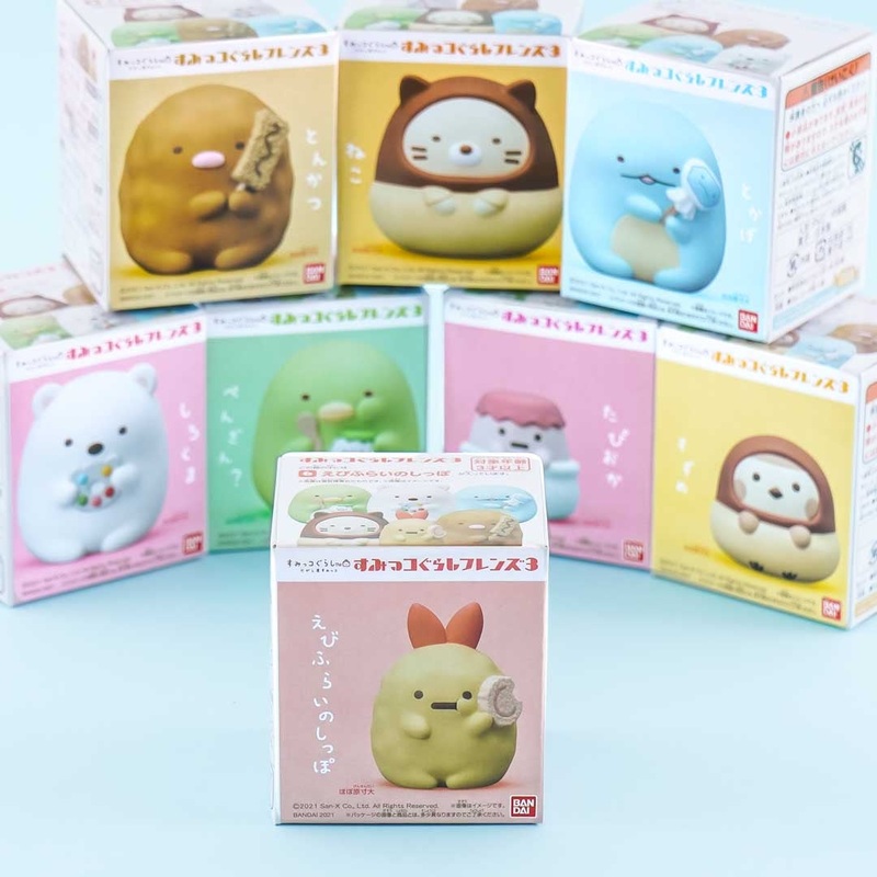 Bandai Sumikko Gurashi Snacks Soft Figure