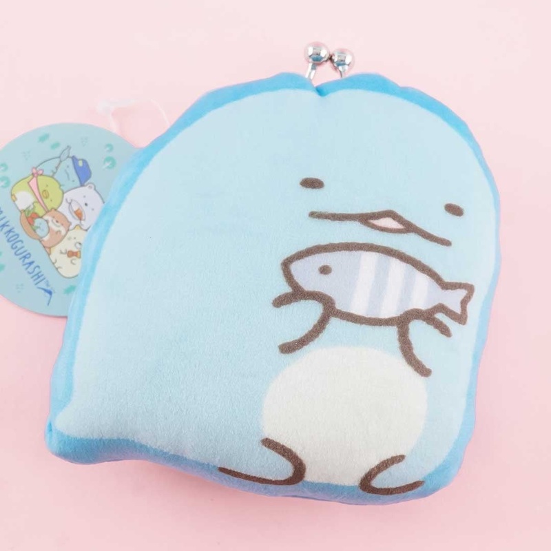 Sumikko Gurashi Clasp Coin Purse - Tokage & Fish