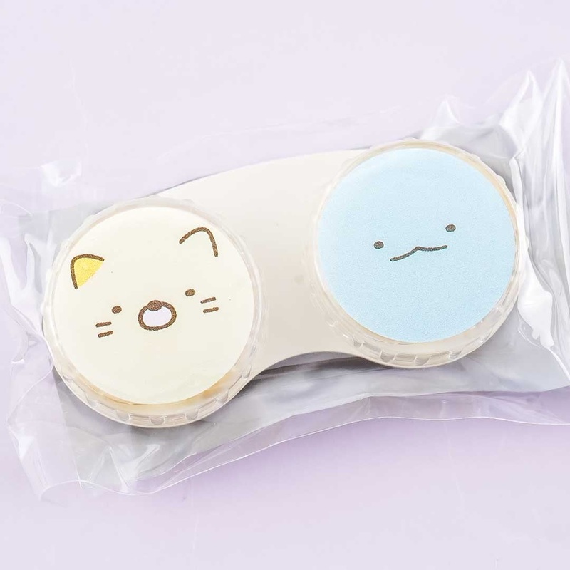 Sumikko Gurashi Neko & Tokage Contact Lens Case