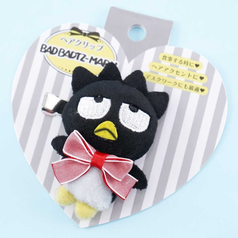 Bad Badtz-Maru & Ribbon Plushie Hair Clip