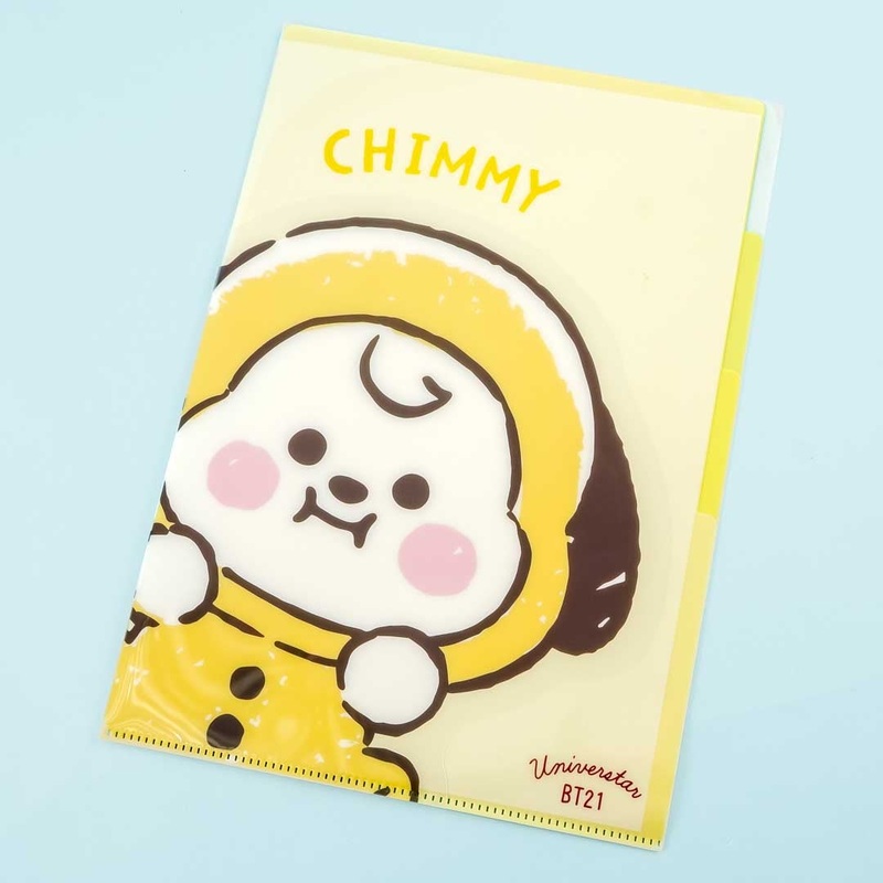 BT21 A4 File Folder - Chimmy