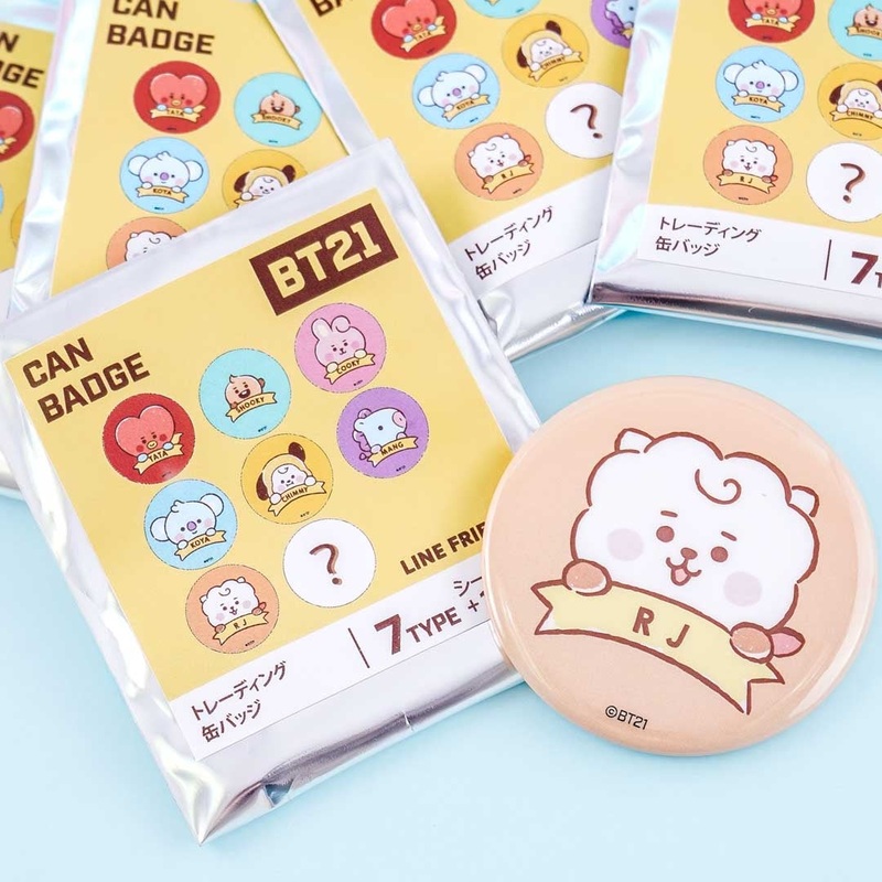 BT21 Trading Can Badge