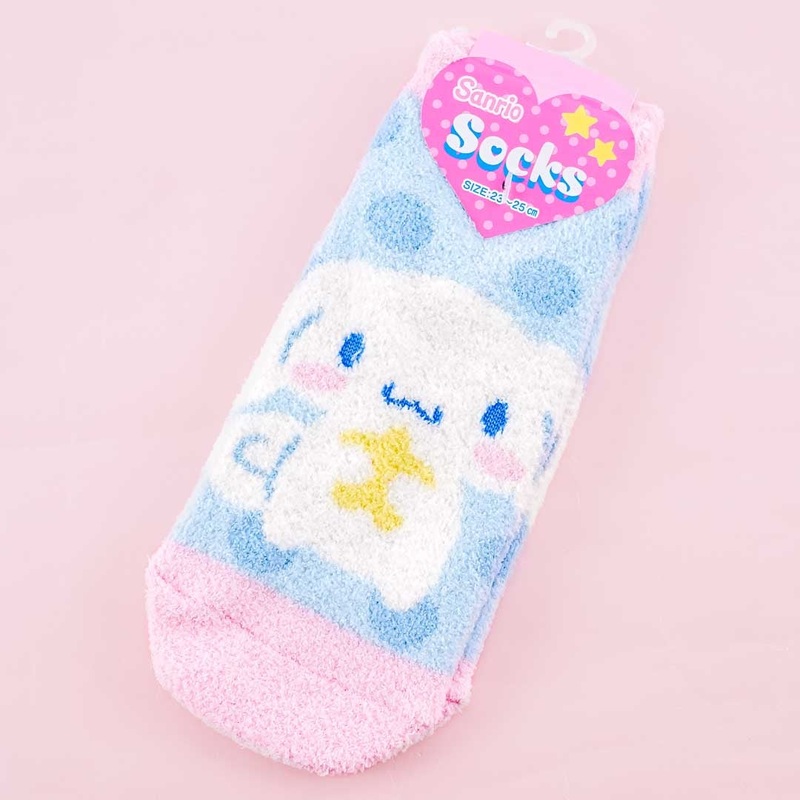 Cinnamoroll Dotted Fluffy Socks