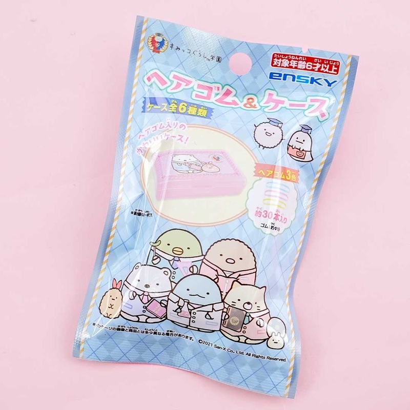 Sumikko Gurashi Hair Tie & Case Set