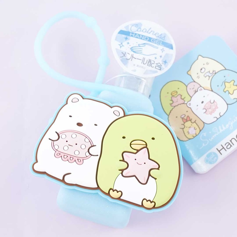 Sumikko Gurashi Hand Gel With Case - Shirokuma & Penguin?