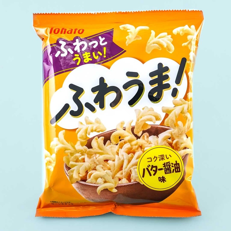 Tohato Delicious! Butter Soy Sauce Corn Snacks