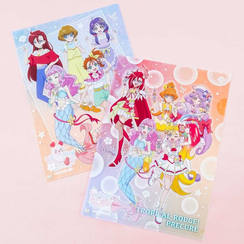 Tropical Rouge! Precure A5 File Folder Set - 2 pcs