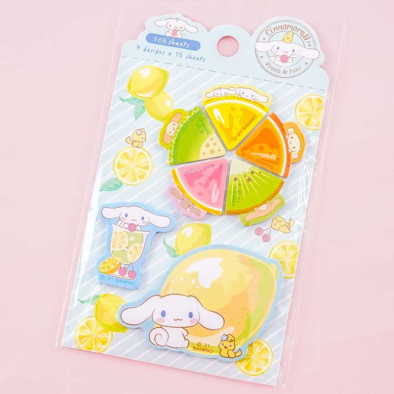 Cinnamoroll Fruity Lemonde Sticky Marker Set