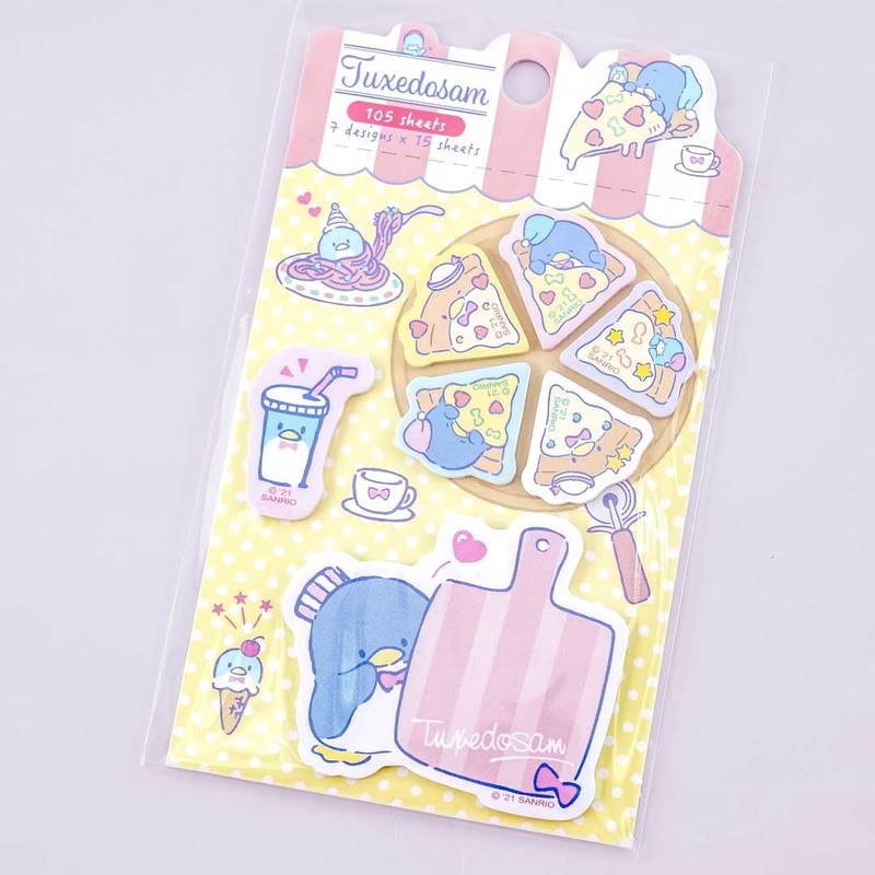 Tuxedosam Pizza Parlor Sticky Marker Set