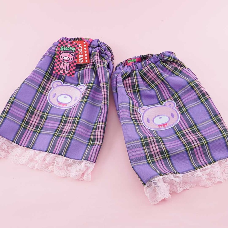 ACDC RAG Plum Gloomy Bear Leg Warmers