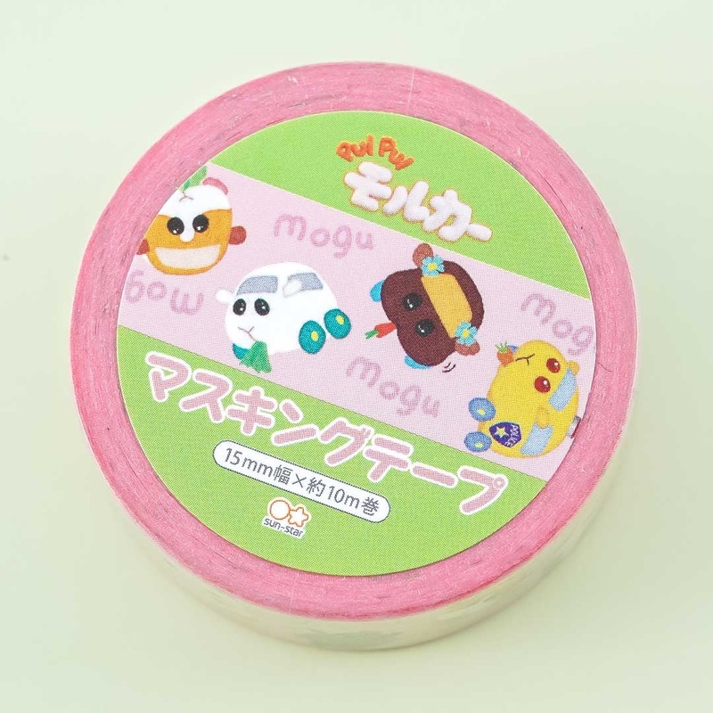 Bandai Pui Pui Molcar Masking Tape - Pattern C