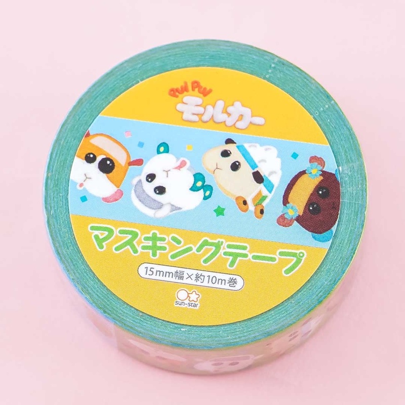 Bandai Pui Pui Molcar Masking Tape - Pattern D