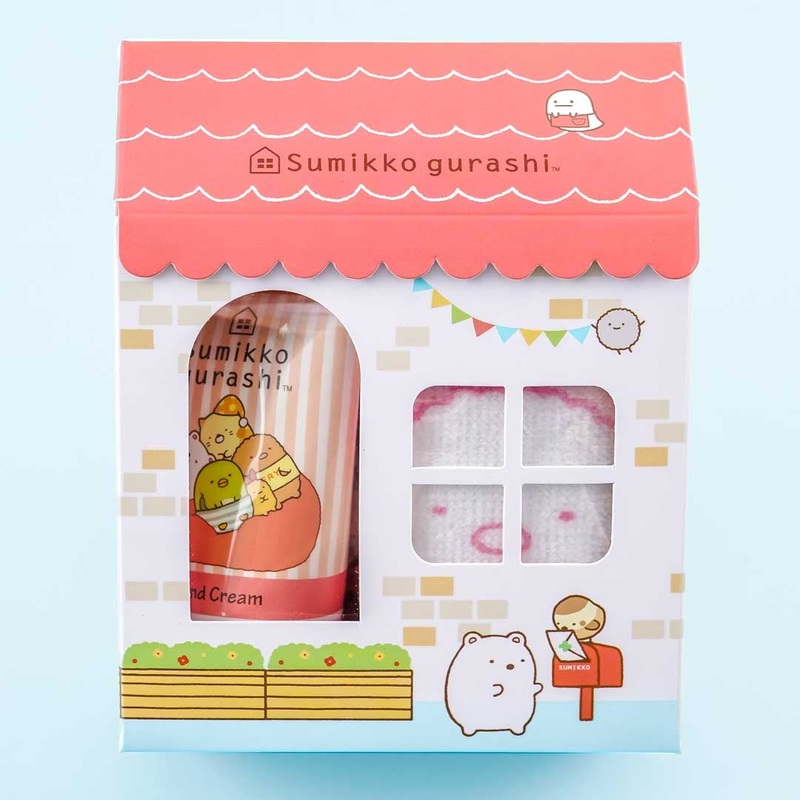 Sumikko Gurashi Homey Hand Cream & Towel Set