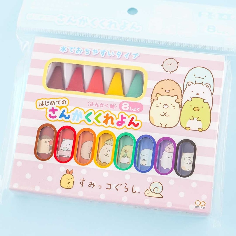 Sumikko Gurashi My First Crayon Set - 8 Colors