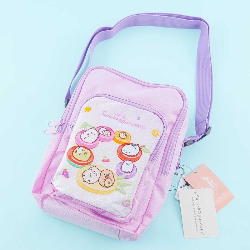 Sumikko Gurashi Summer Fruits Rectangle Crossbody Bag