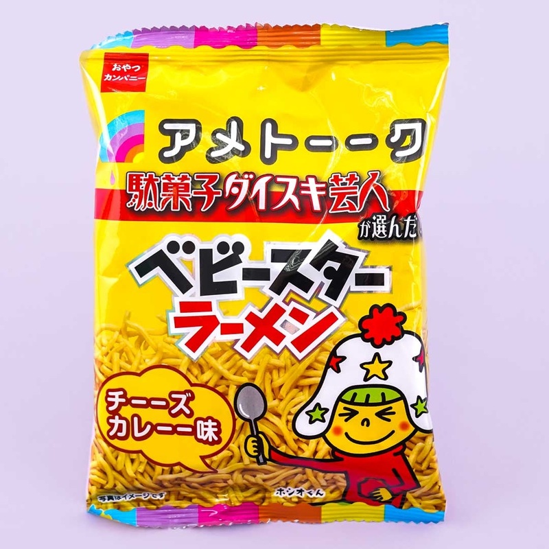 Baby Star Cheese Curry Noodle Snacks