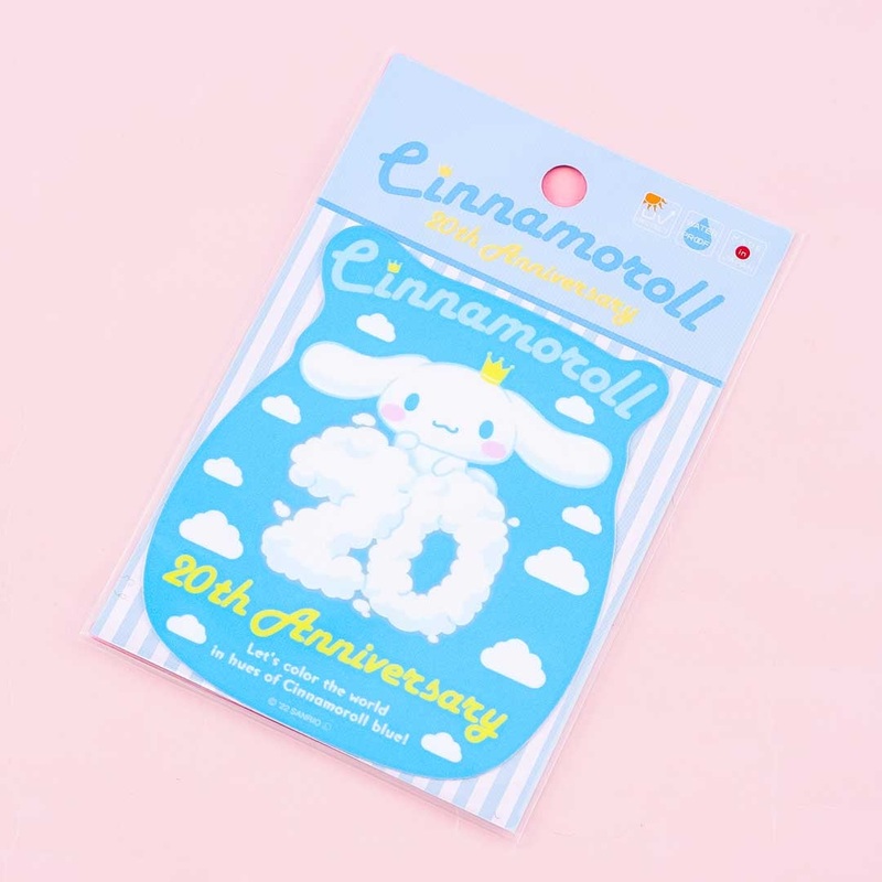 Cinnamoroll 20th Anniversary Vinyl Sticker - 20 Cloud