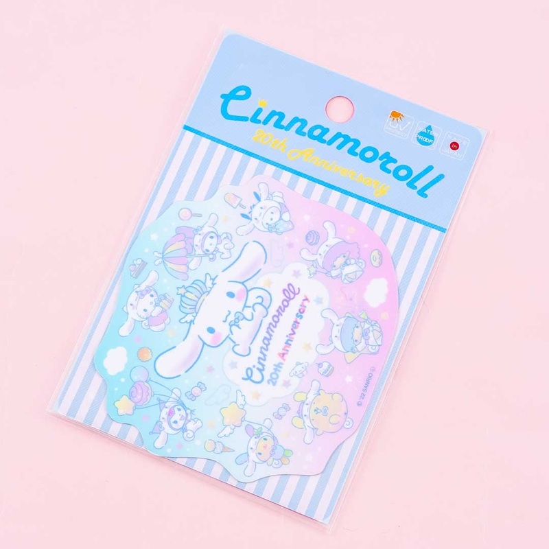 Cinnamoroll 20th Anniversary Vinyl Sticker - Sanrio Friends