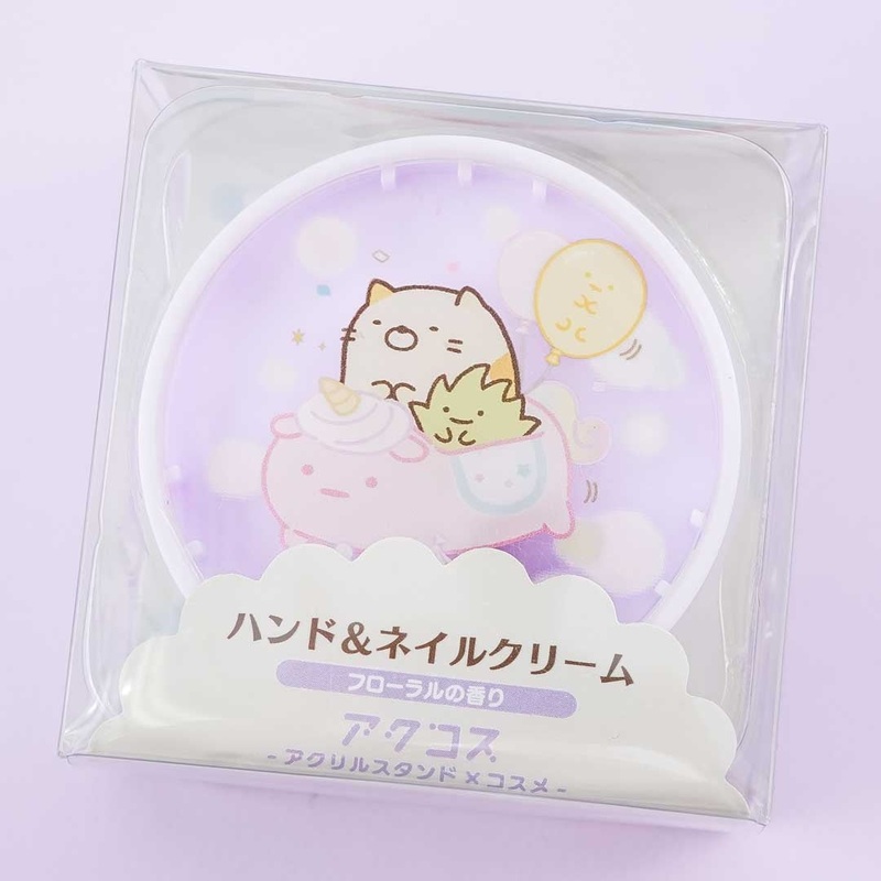 Sumikko Gurashi Neko Hand & Nail Cream Compact - Floral