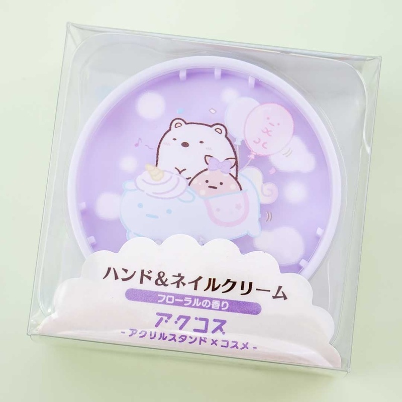 Sumikko Gurashi Shirokuma Hand & Nail Cream Compact - Floral