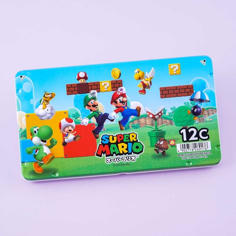 Super Mario Adventure Colored Pencil Set