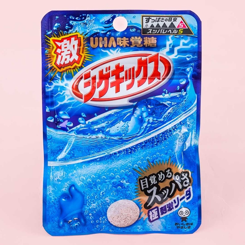 UHA Shigekix Extremely Sour Gummy Drops - Soda