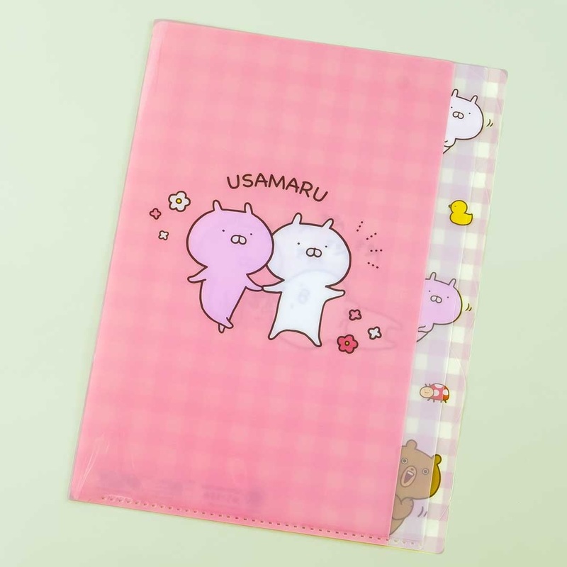 Usamaru Friends A4 Clear File Folder