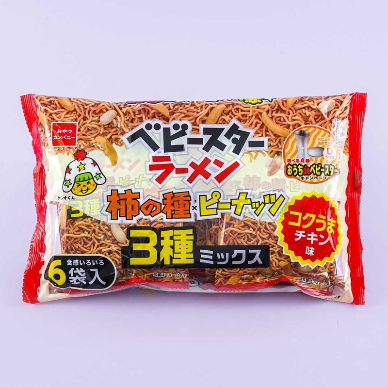 Baby Star Kaki No Tane Noodle Snack Mix