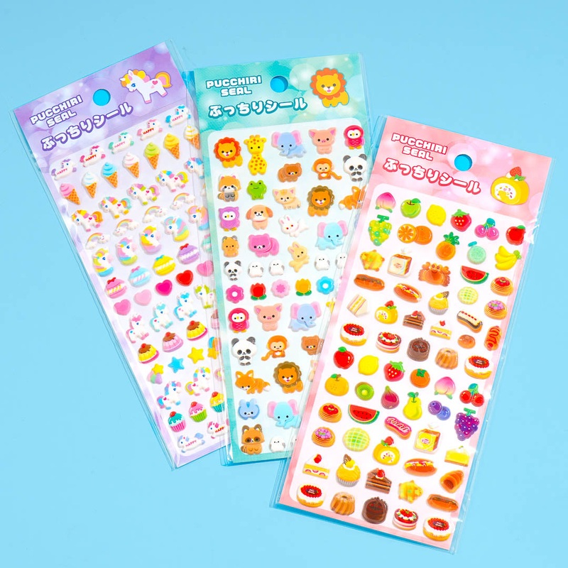 Chubby Animals Pucchiri Seal Sticker