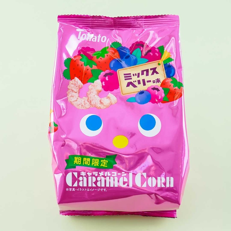 Tohato Caramel Corn - Mixed Berry
