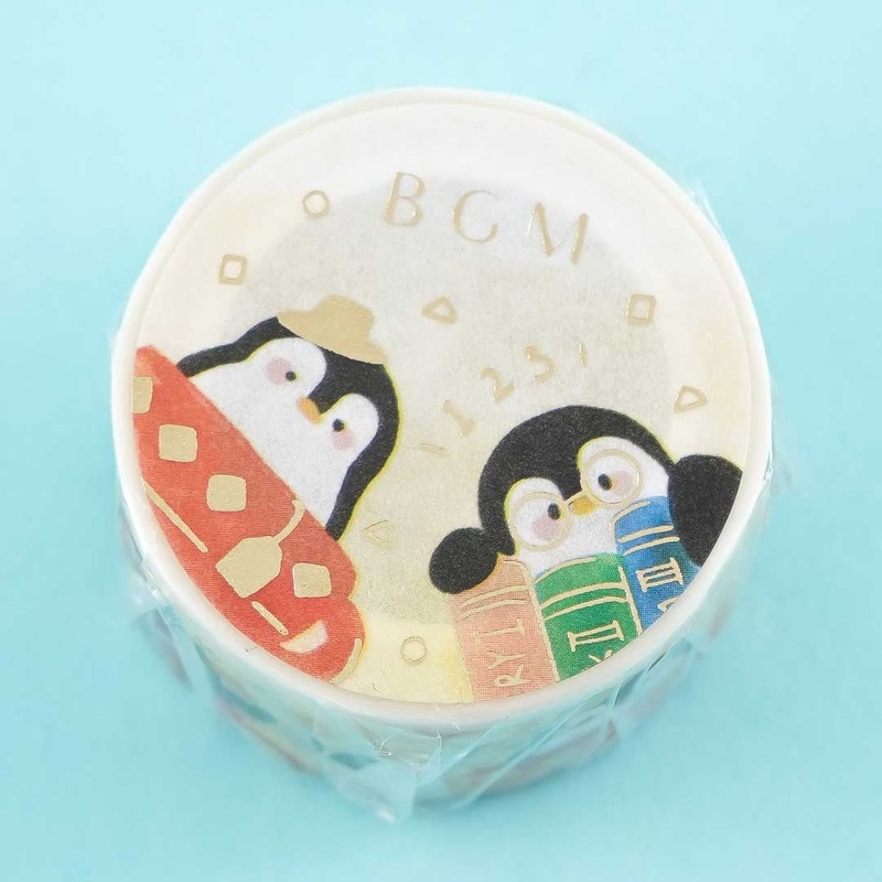 BGM Penguins Village Masking Tape - General Store