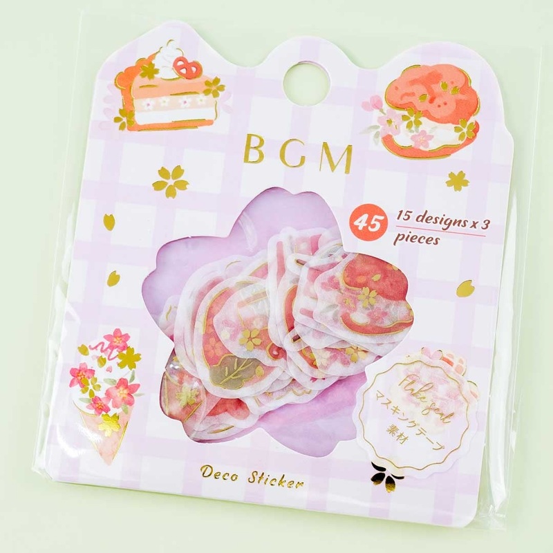 BGM Sakura Sweets Deco Sticker Pack