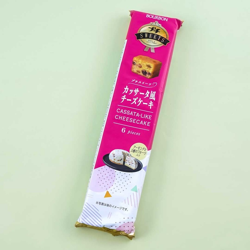 Bourbon Petit Sweets Cassata-Like Cheesecake Bites