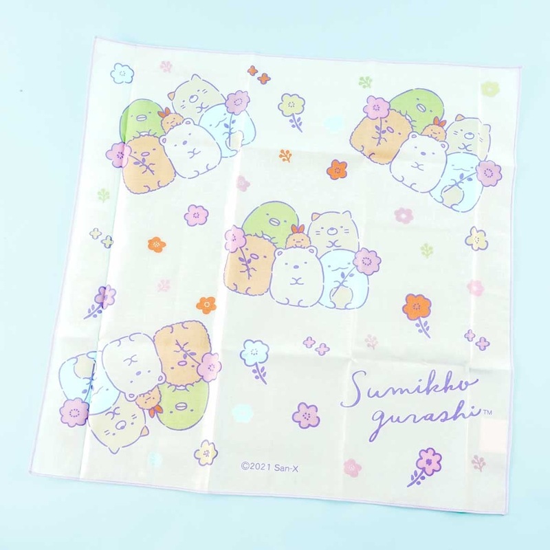 Sumikko Gurashi Flowery Lunch Cloth