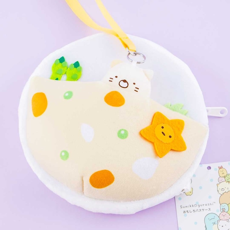 Sumikko Gurashi Funny Pass Case - Neko
