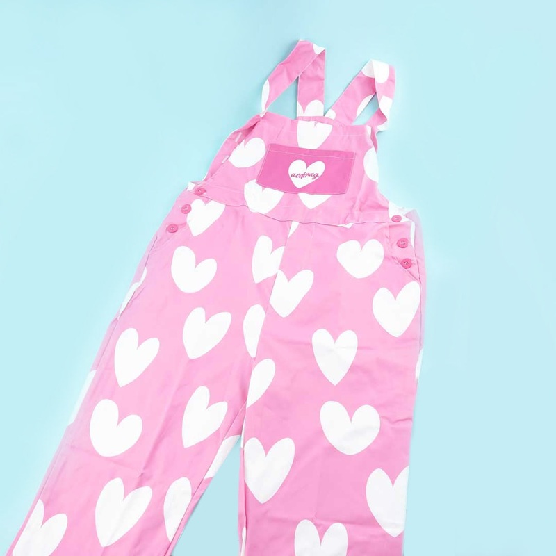 ACDC RAG Heart Overalls