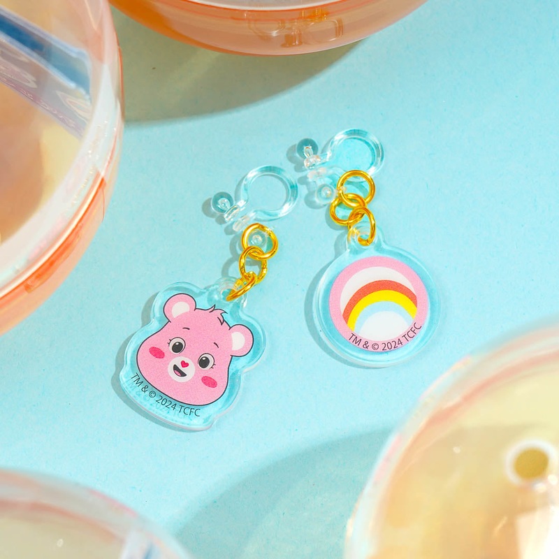 Care Bears Clip-On Earrings Gachapon