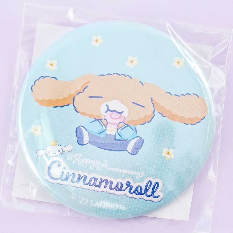 Cinnamoroll 20th Anniversary Badge - Cappuccino