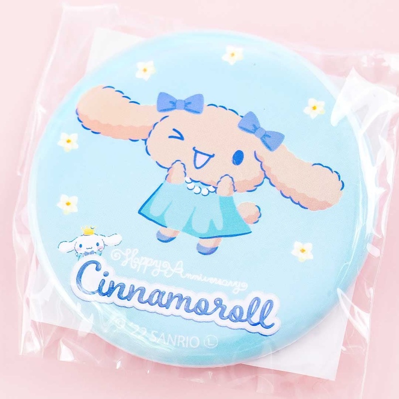 Cinnamoroll 20th Anniversary Badge - Mocha
